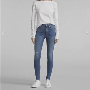 Rag & Bone Women’s High Rise Skinny Jeans Size 25